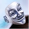 Buy cheap 925 Sterling Silver Ring Mask Design Men Ring (055677 ) from wholesalers