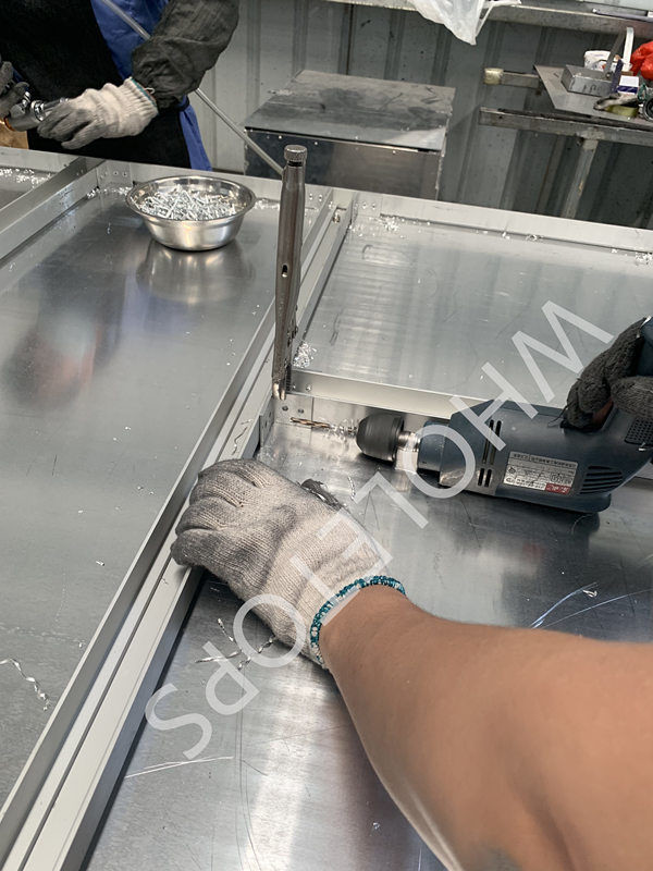 Customized size ISO14001 4.0MM Powder Coated Aluminum Sheets For Curtain Wall