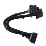 Buy cheap 16 Pin OBD2 Y Cable Splitter Extension Network Male To Dual Female Y Cable from wholesalers