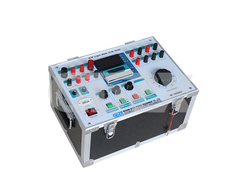 Single Phase Relay Protection Tester Measuring Start Value 0.1ms Resolution
