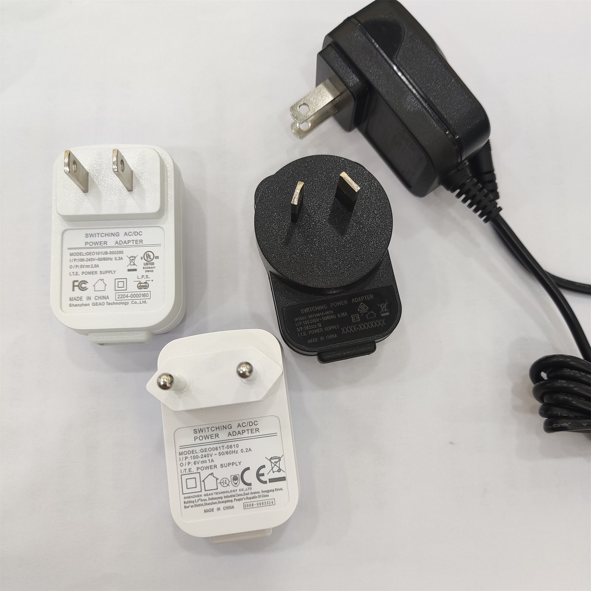 3.6W 0.6A 6V Wall Mount Power Supply Adapter Safe For Casio Keyboard