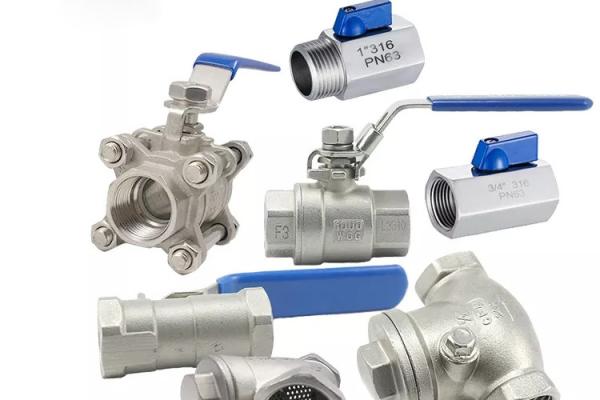 Buy cheap Threaded Female One Piece Stainless Steel Valves For Hydraulic Engineering from wholesalers