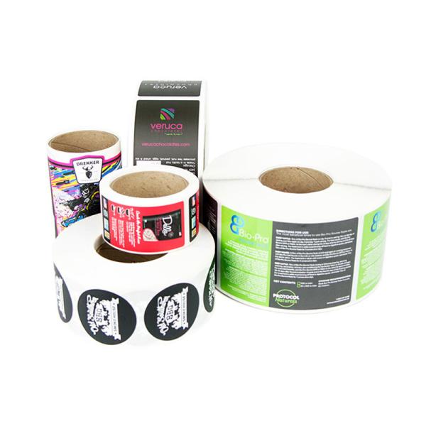 Buy cheap Pantone Color 250g Sticker Paper Printed Adhesive Labels from wholesalers