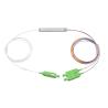 Buy cheap Steel Tube Gpon Fiber Optic Splitter 1x2 1650nm Sc Connector from wholesalers