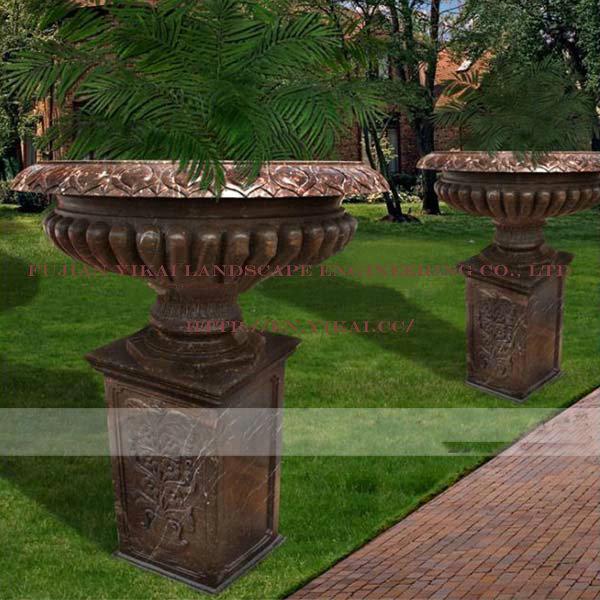 Buy cheap Granite Stone Planter European Style Flower Pot(YKFP-33) from wholesalers