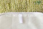 Yarn Dyed Microfiber Small Chenille Microfiber Wet Mop Pads For Home Cleaning