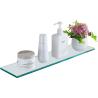 Buy cheap Stainless Steel Material Modern Design Style Bathroom Corner Glass Shelf for Shelves from wholesalers