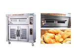 SS 430 1400mm 2.86kw Industrial Bread Baking Machine