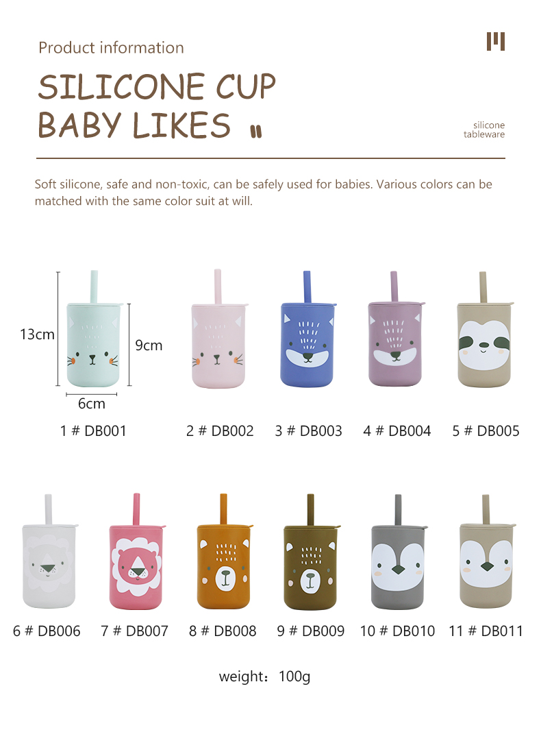 Toddler Straw Training Silicone Kids Cup BPA Free Eco Friendly