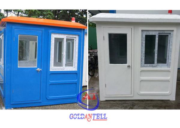 Buy cheap Prefabricated Fiberglass safe sentry box garden shed , Mobile Guard House from wholesalers