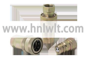 Buy cheap Steel Ball Valve Quick Connect Hydraulic Connector 12 GPM Flow Rate for Skid Steer CE Certified from wholesalers