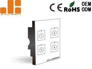 Buy cheap Four Channels Output Remote Dimmer Switch , DALI High Power Dimmer Switch from wholesalers