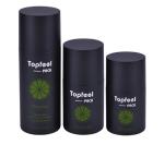 Matte Black Empty Cosmetic Plastic 30ml 50ml 100ml Cylinder Liquid Skincare