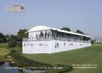 10m X 20m Sport Event Tents With Roof Lining Curtain Tempered Glass Walls