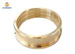 Tin Bronze Flanged Sleeve Bushing Centrifugally Cast Copper Pipe Sleeve