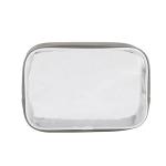 Waterproof PVC Transparent Leather Zipper Makeup Pouch