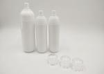 PET Plastic 30ml 100ml 120ml Custom Cosmetic Bottles White Color Body Care