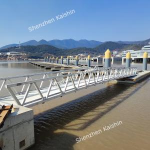 Buy cheap Marine Aluminum Floating Dock Stable Movable Floating Pontoon Jetty from wholesalers