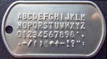 hot sale military tag dog tag military tag embossing machine for sale