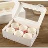 Buy cheap 350gsm Paper Food Grade Packaging Customized Size Muffin Packaging Boxes from wholesalers