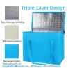 Buy cheap Pack Extra Insulated Grocery Shopping Bag, Large Blue, Reusable Bags,Pizza,Sturdy, Recyclable, Reusable from wholesalers