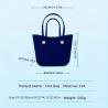 Buy cheap Two Handles Large Rubber Beach Bags Open Closure Type For Shopping from wholesalers
