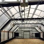 Black Curtain Rolling Blackout Plastic Greenhouse Breathable Auto Light Dep