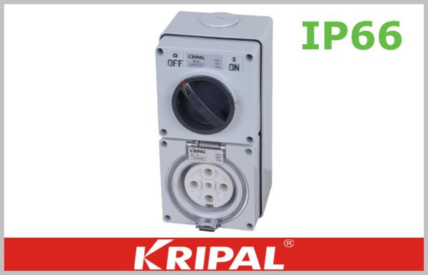Buy cheap Industrial IP66 Waterproof Switch Socket 10A 15A 16A 20A 30A 32A 40A 50A from wholesalers