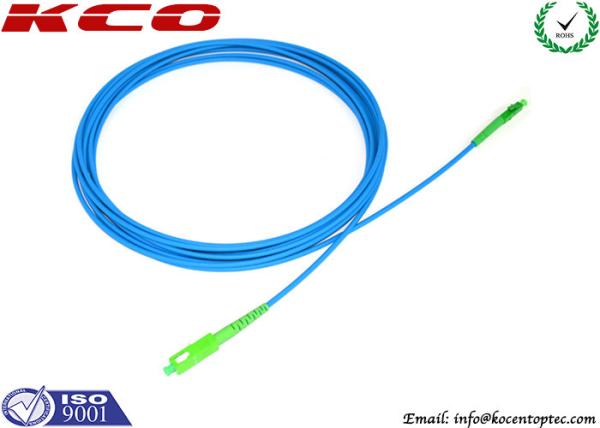 Buy cheap Single Mode St To Lc Fiber Jumper Sinplex Armored Rodent Resistant from wholesalers