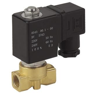 Buy cheap Brass Gas Solenoid Valve Semi Direct Acting , 3/4 Inch 20mm Solenoid Valve from wholesalers