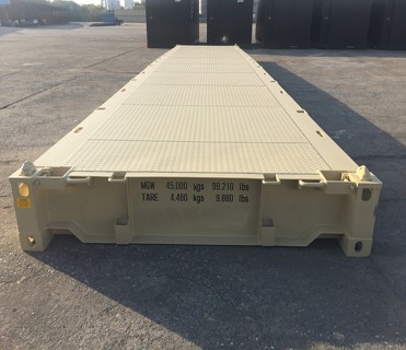 12 Meters 40 Foot CSC Certified Dry Steel Container Platform with Internal Dimensions of 12192 x 2438 x 482 mm
