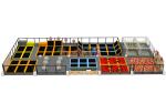 Commercial Trampoline Park Equipment Unisex Trampoline Center Equipment With