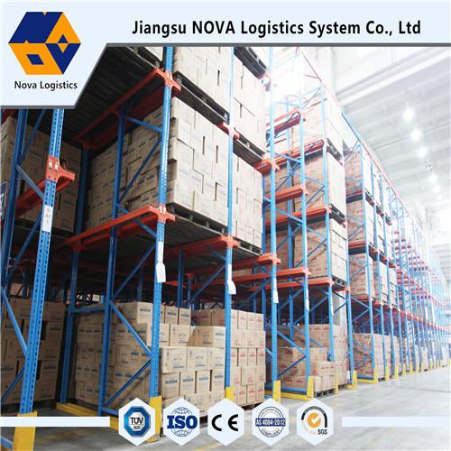 Buy cheap Warehouse Storage Forklift Drive In Pallet Racking Freezer Use Q345 Steel Cold from wholesalers
