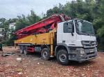 95% Near Condition 2020 56m Truck Pump Concrete Pump Batching Plant 14150*2500
