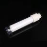 Buy cheap 15ML 30ML 50ML white plastic PP twist up actuator OEM lotion round airless pump bottle from wholesalers