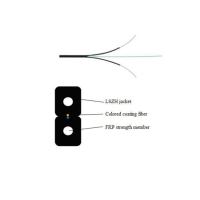 Buy cheap Double Cores Indoor Fiber Optic Cable Small Diameter For Telecom Network product