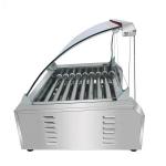 Steel Commercial Snack Food Equipment Hot Dog Making Machine Dual Temperature