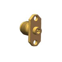 Buy cheap Brass Gold Plated Female 2.4mm Miniature RF Connector product