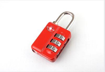 Buy cheap TSA 3-digit luggage zinc alloy lock from wholesalers