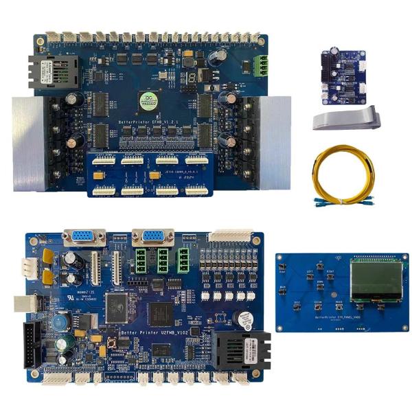 Inkjet board 2 Head i3200 Printhead Board kit For advertising photo printing UV