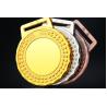 Buy cheap Cycle Racing Metal Custom Sports Medals And Ribbons 110 Gram For Championship from wholesalers