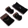Buy cheap Clamshell Shaped Velvet Jewelry Organizer Box Luxury Storage Packaging Button Closure from wholesalers