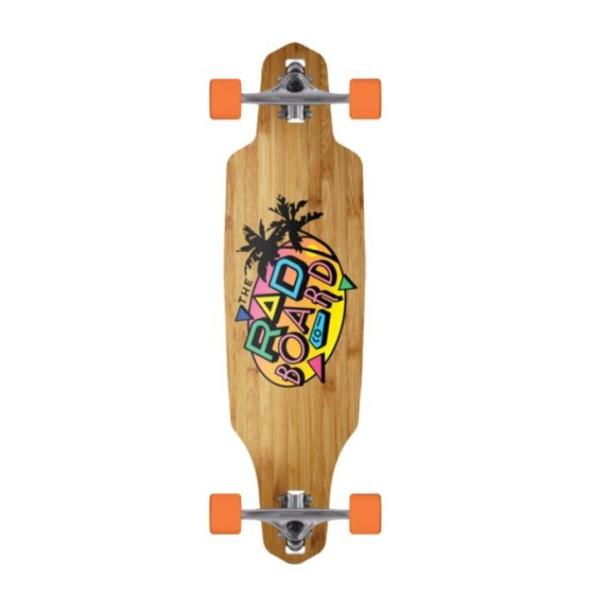 Buy cheap RAD Wheels Drop Through Bamboo Cabin Longboard Complete Skateboard - 9" X 36" from wholesalers