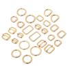 Buy cheap Square Antioxidant Metal D Rings Gold Tearproof Rustproof For Luggage Belts from wholesalers