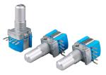 DC16V 0.1A Carbon Composition Potentiometer 10mm Band Switch For Temperature
