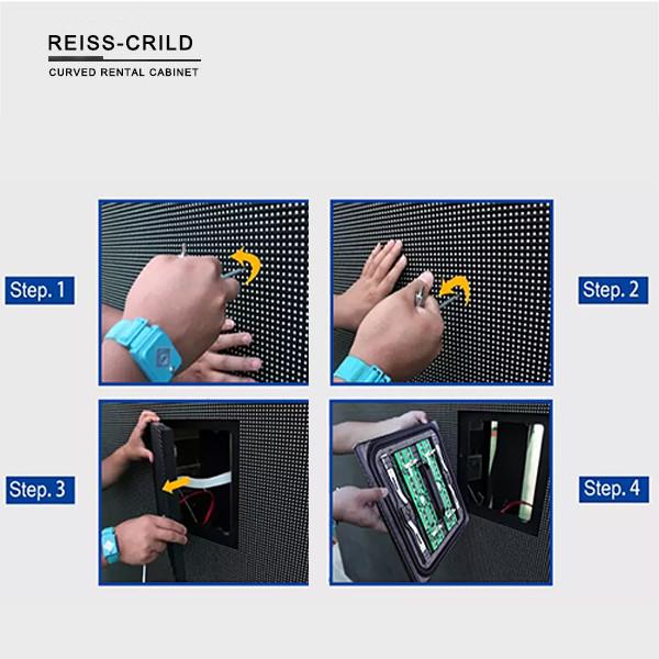 Buy cheap SMD3535 6500cd/m2 Outdoor Fixed LED Display 960x960mm from wholesalers