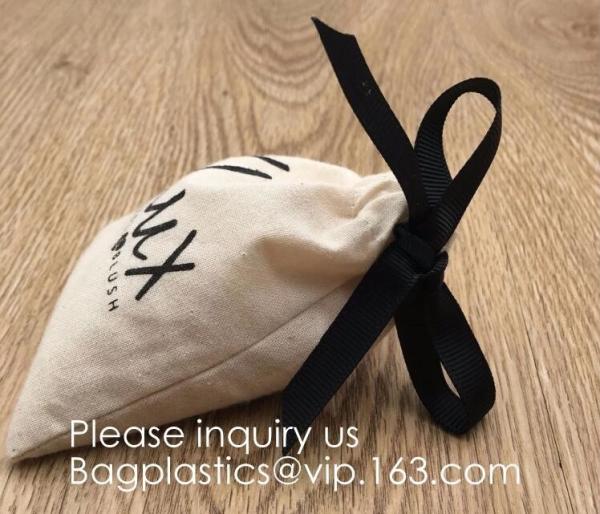 Organic Cotton Reusable Produce Bags, Biodegradable Eco-Friendly Bulk Bin Bags