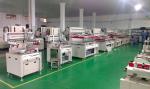 Semi Automatic Flat Silk Screen Printer, Motor-Driven Screen Printing Machinery