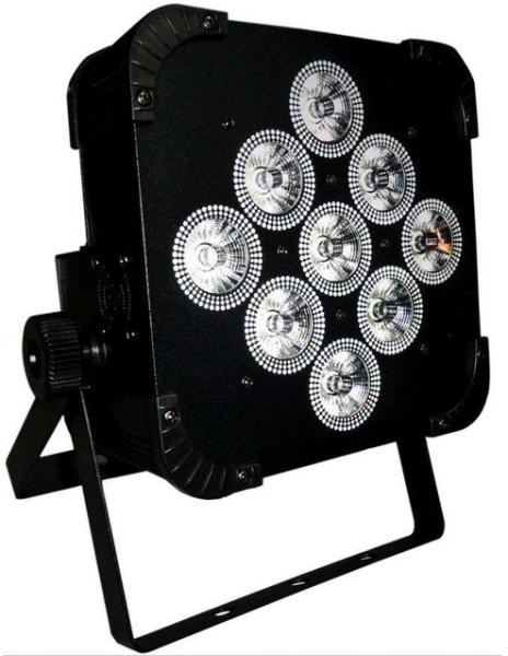 Buy cheap Slim Par Wireless Led Flat Par Light 9*15W 6in1 RGBWA UV Emitting Color from wholesalers