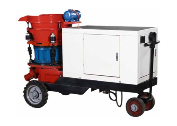 Buy cheap Electric Dry Mix Shotcrete Machine Air Compressor Mini Shotcrete Machine from wholesalers
